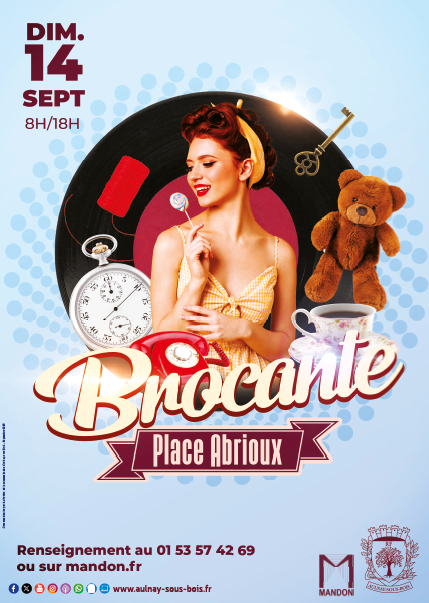 Brocante et vide-greniers place jean-claude abrioux